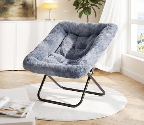 Saucer chair foldable moon - chair,