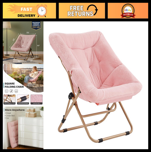 Cozy pink folding - pink, saucer