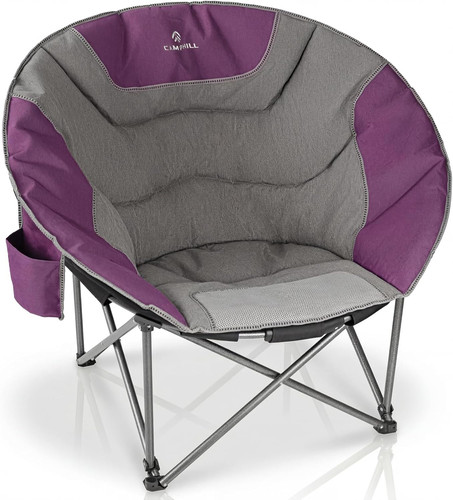 Oversized camping moon - camping,
