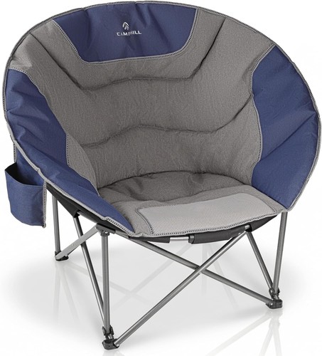 Oversized camping moon - camping,