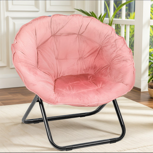 Folding saucer chair lazy - saucer, chair,