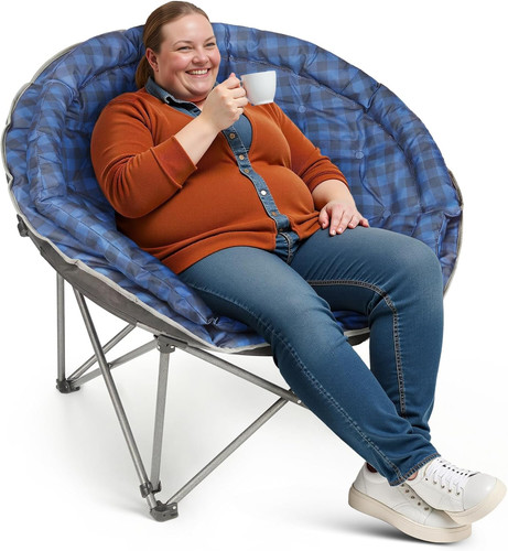 Oversized xxl folding - folding, round