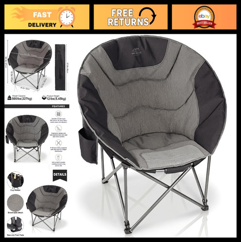 Oversized portable moon chair - moon,
