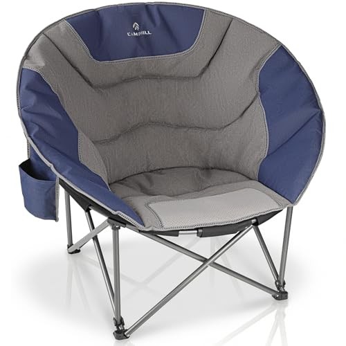 Oversized camping moon - camping,